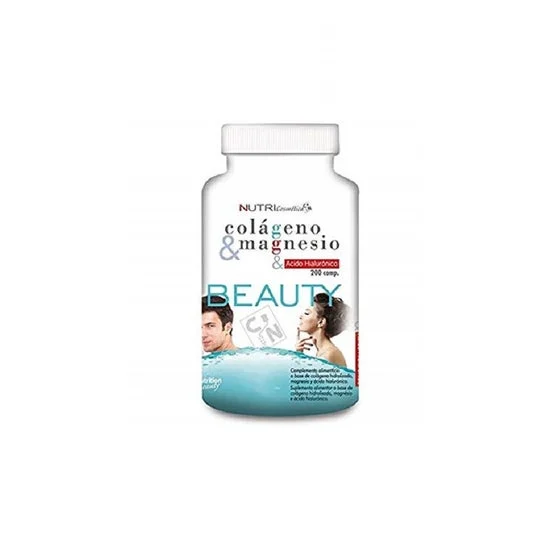 Clinica Nutrizione Bellezza Col geno & Magnesio & Acido Ialuronico 200 compresse