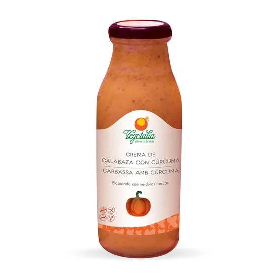 Vegetalia Organic Pumpkin Curcuma Cream 500ml