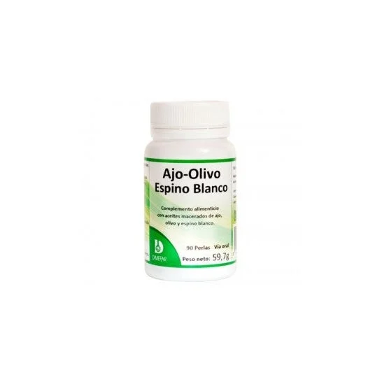 Aglio dimefar + Oliva + Biancospino 90 Perle