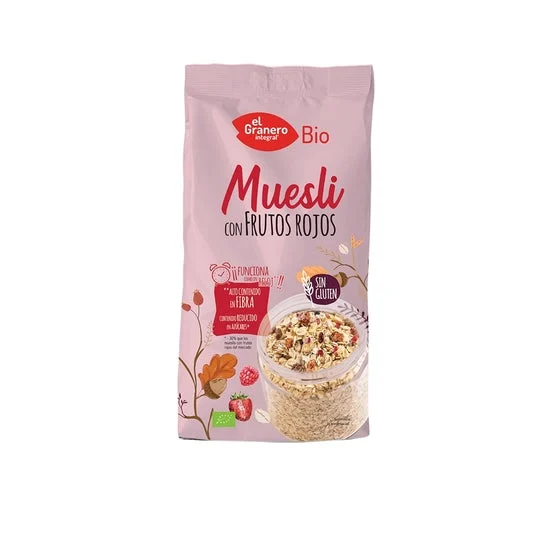 El Granero Integral Muesli Frutti Rossi Senza Glutine 375g