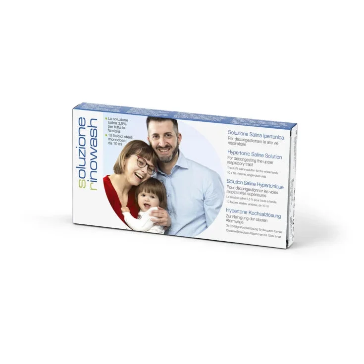 Air liquide medical syst. srl Rinowash Air Liquide Soluzione Salina Ipertonica 10 Fiale Da 10ml