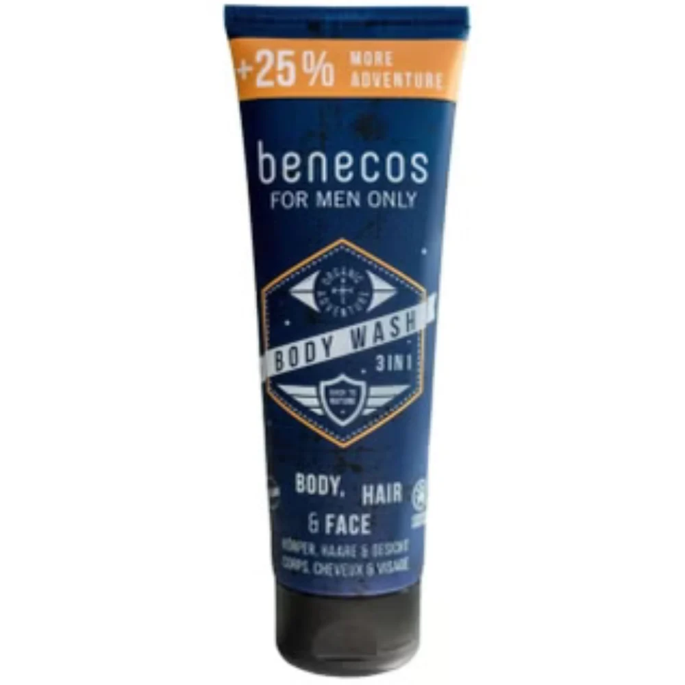 Benecos solo per uomini Bagnodoccia 3in1 250 ml