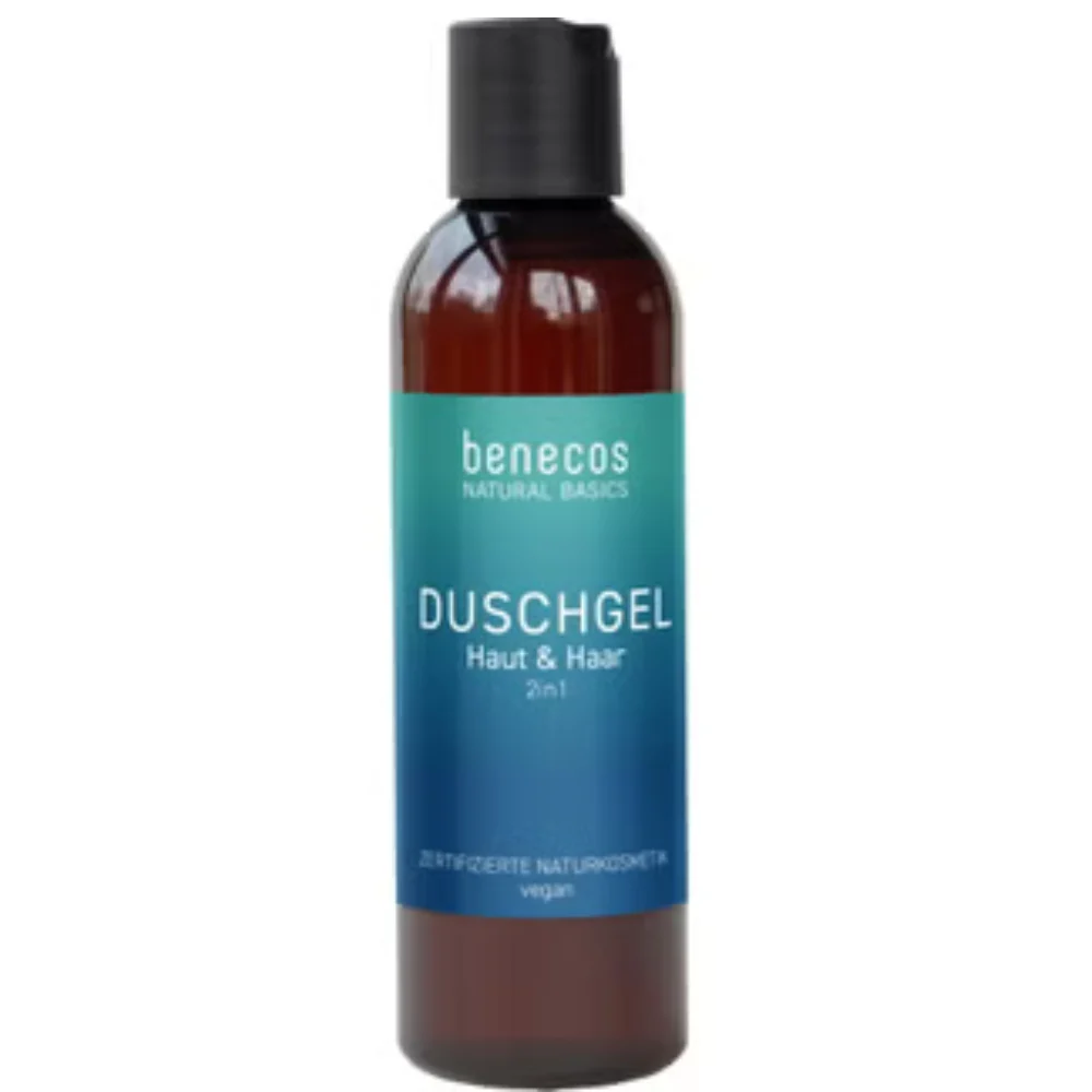 Benecos Natural Basics Detergente corpo e capelli 200 ml