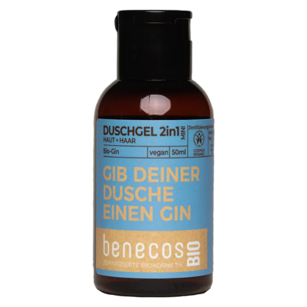 Benecos benecosBIO Gel Doccia 2in1 al Gin Bio 50 ml