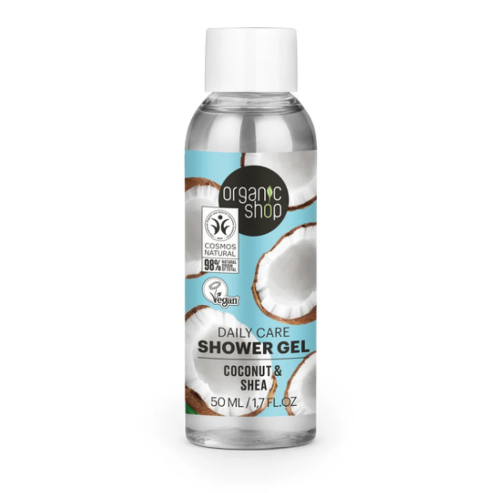 Organic Shop Gel Doccia Daily Care Cocco & Karitè, 50 Ml