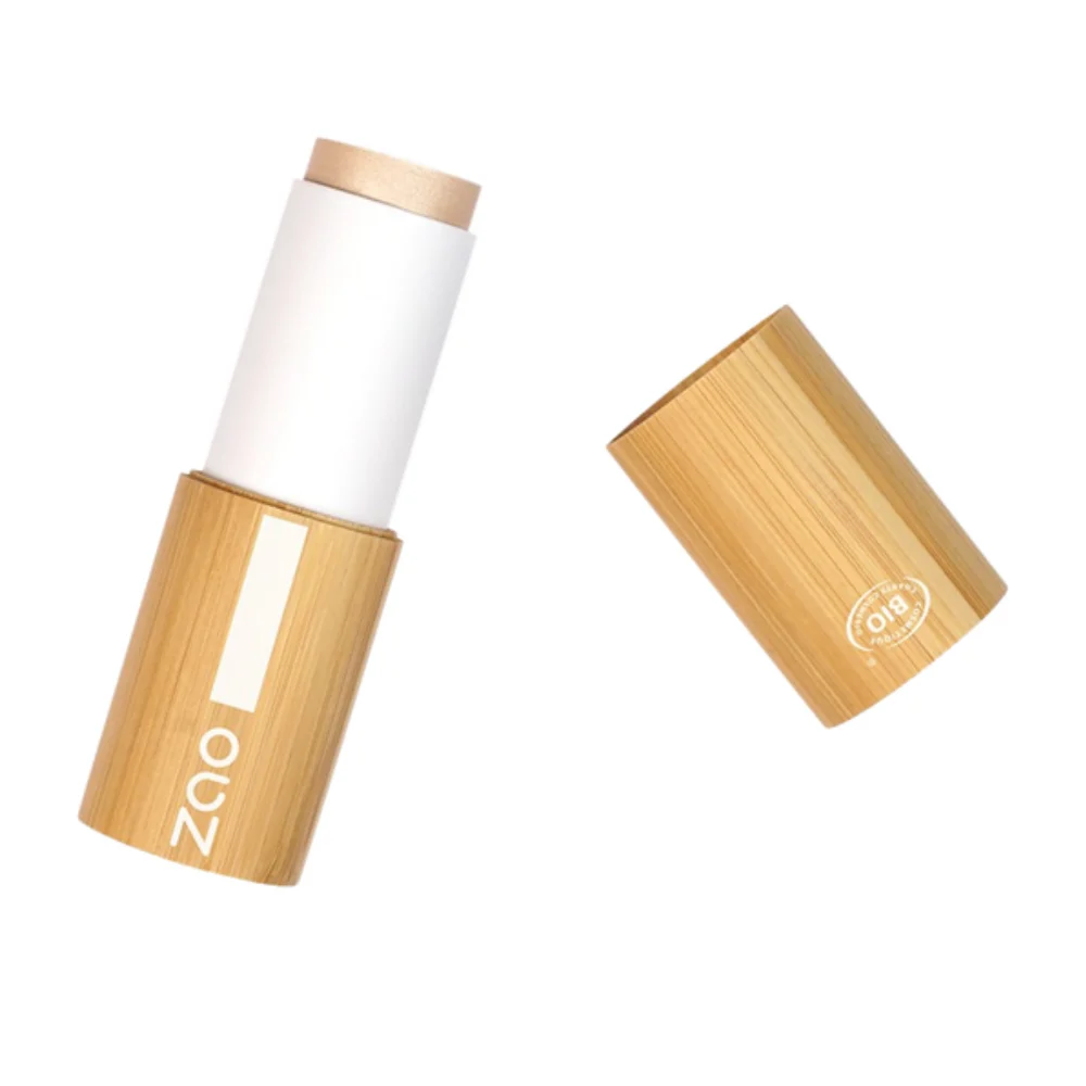 Zao Make Up Shine-Up Stick, Ricarica Golden Beige (10 G)