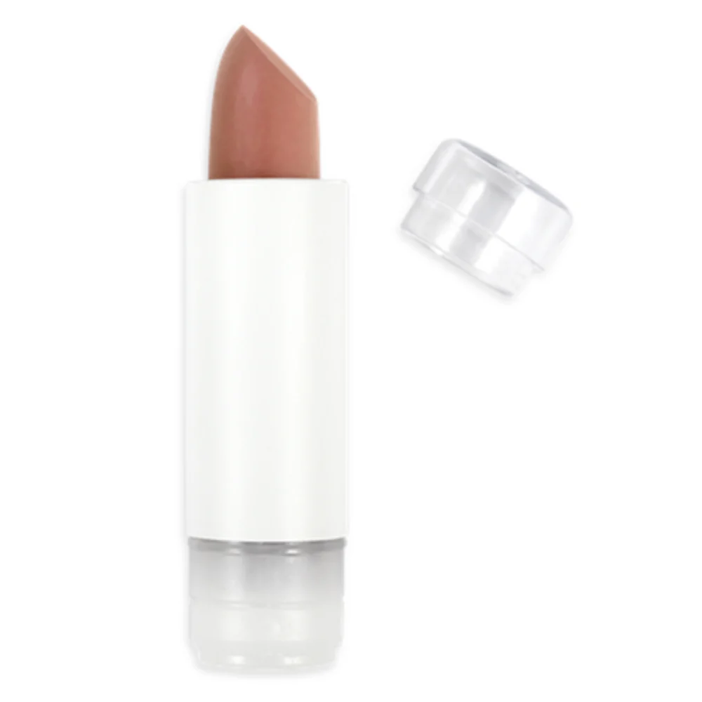 Zao Make Up Ricarica Cocoon Rossetto, 416 Brownish Pink (3,50 G)