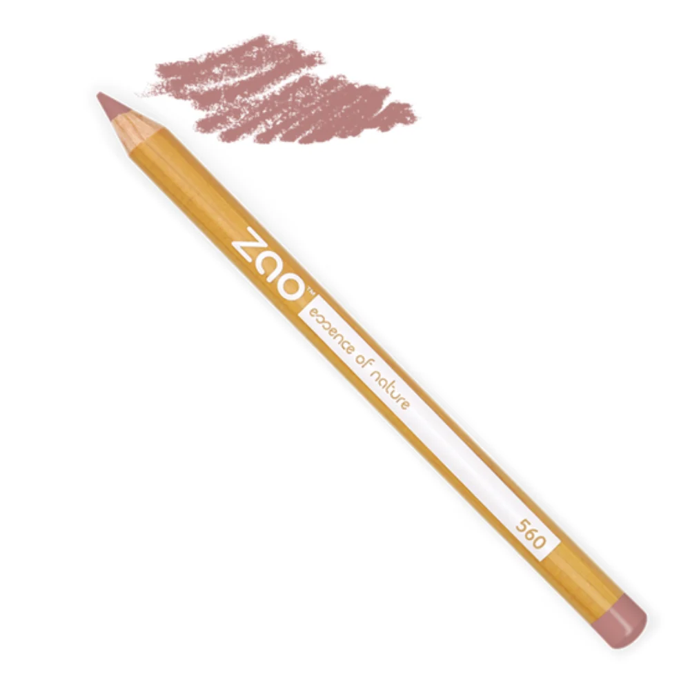 Zao Make Up Matite Multiuso Per Occhi, Sopracciglia E Labbra, 560 Sahara (1,14 G)