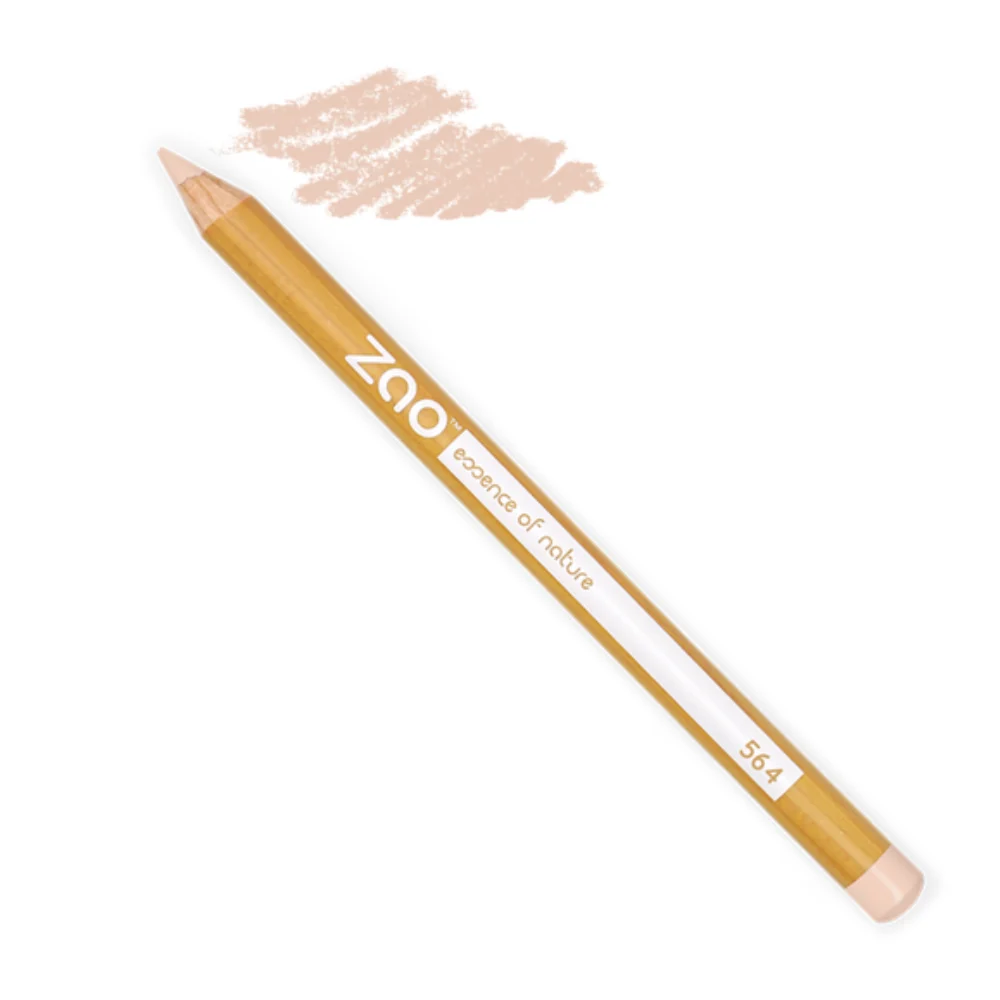 Zao Make Up Matite Multiuso Per Occhi, Sopracciglia E Labbra, 564 Beige Nude (1,14 G)