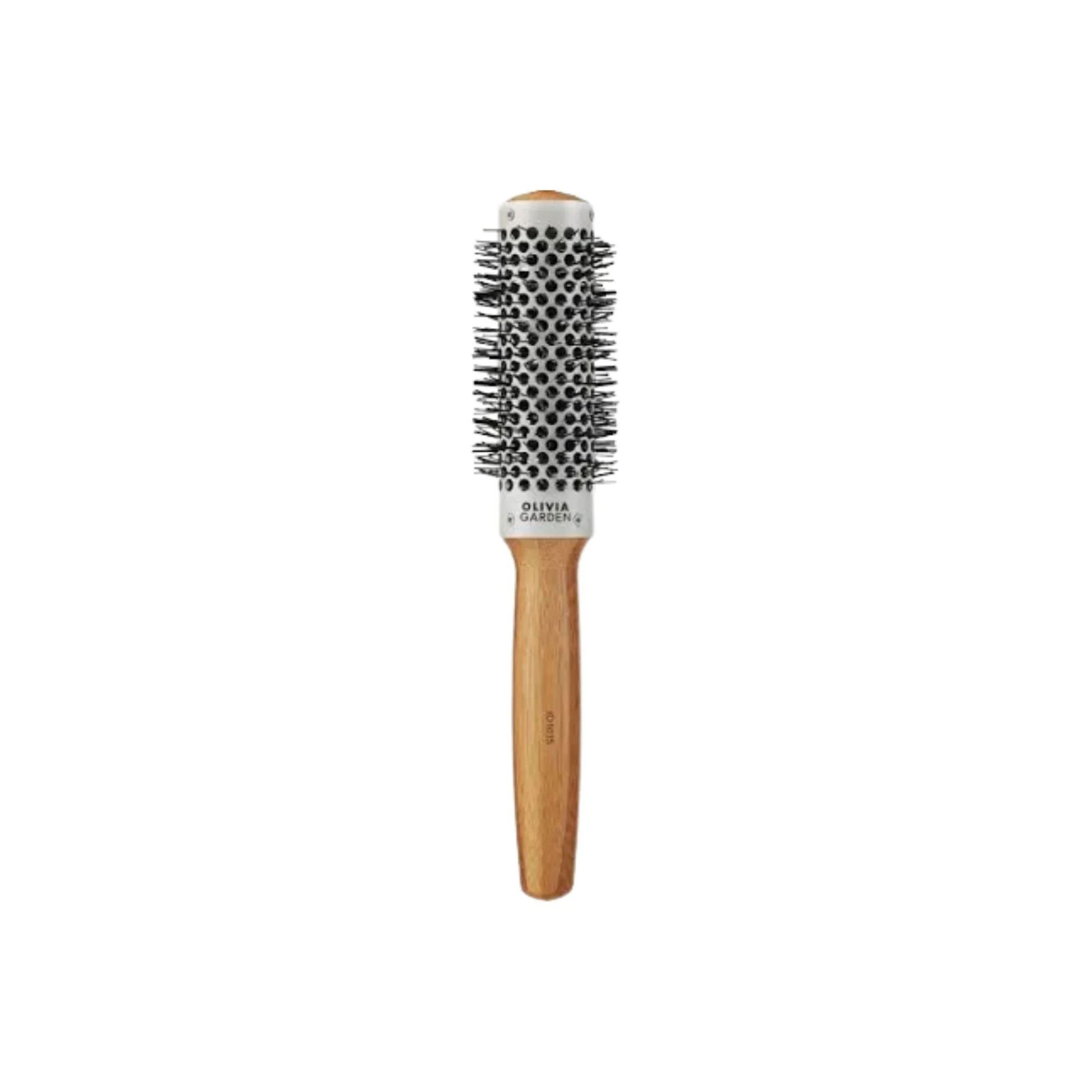 Olivia Garden Bamboo Touch Thermal spazzola rotonda per capelli media 33 mm