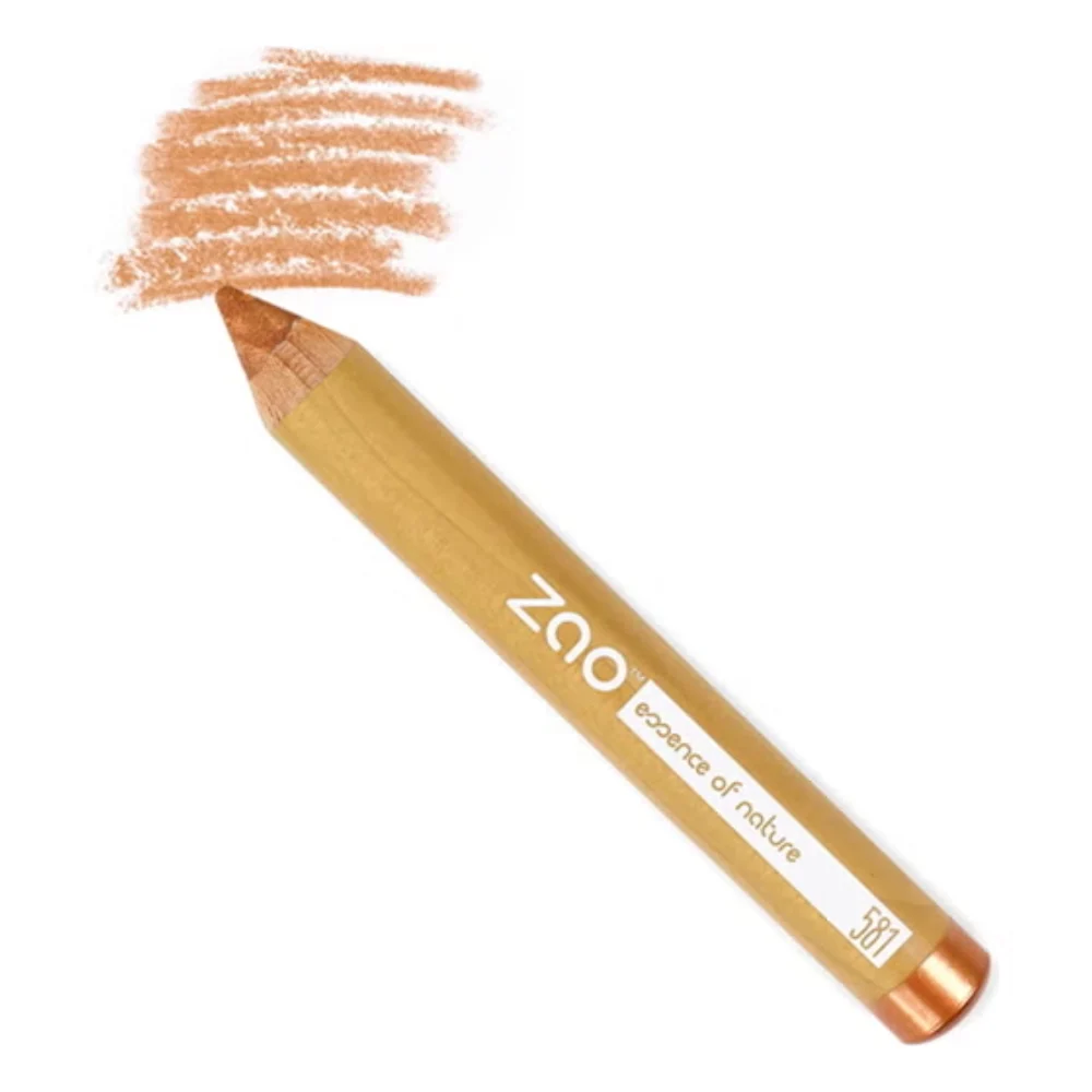 Zao Make Up Matita Occhi Jumbo, 581 Rame (2 G)
