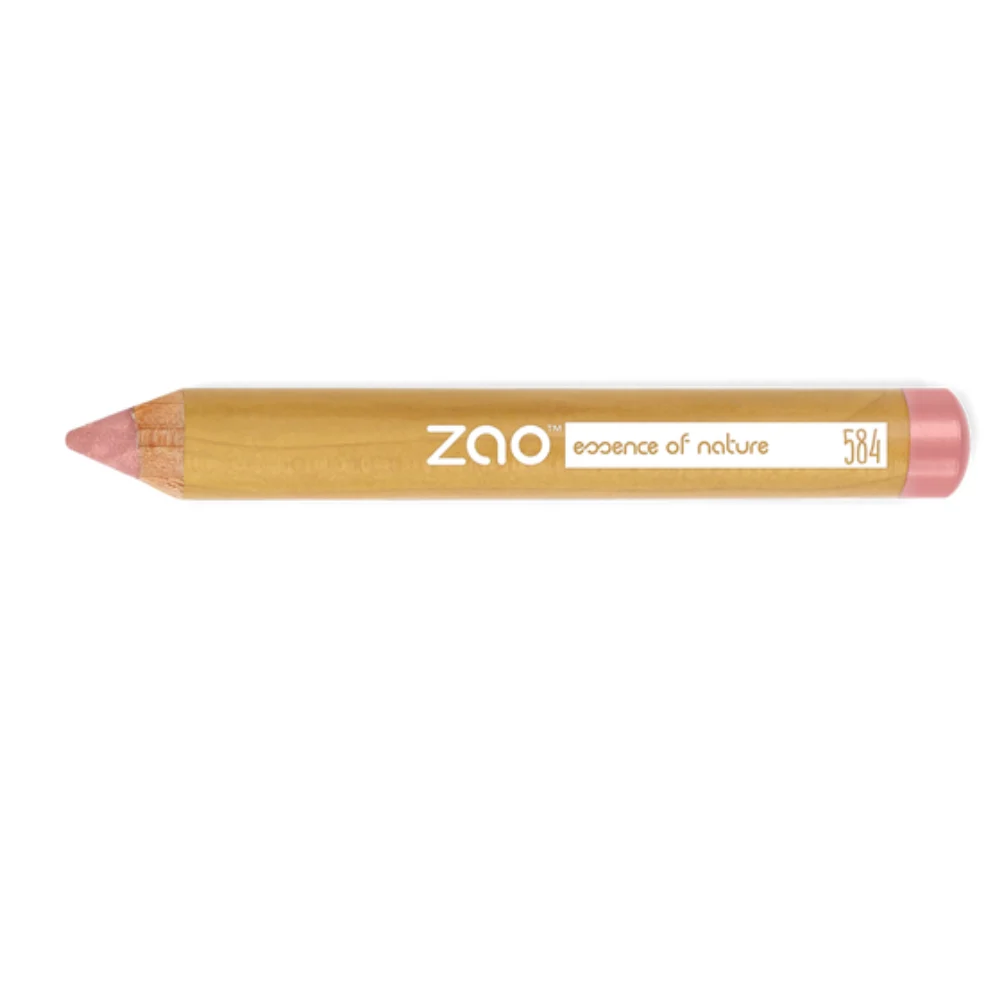 Zao Make Up Jumbo Matita Per Labbra E Guance, 584 Rosewood (2 G)