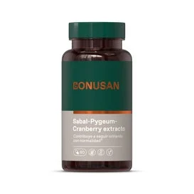 Bonusan Sabal Pygeum Estratto di mirtillo rosso 60caps