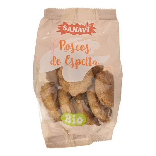 Sanavi Organic Spelt Doughnuts 150g