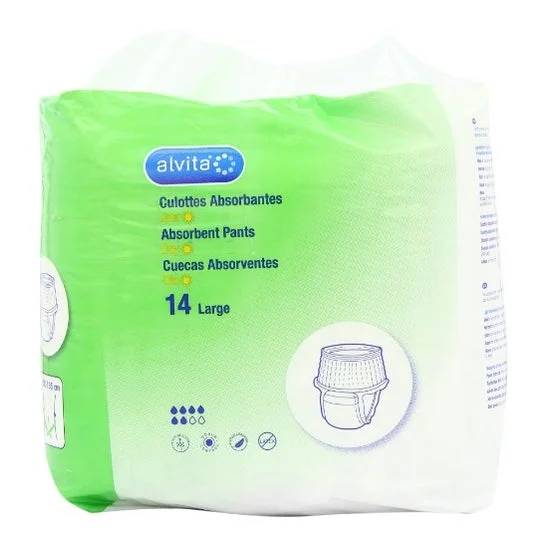 Alvita C/Ch-Slip Absor Alvit Day L 14