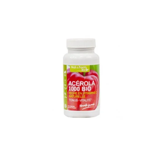 Nat & Form Tablets Acerola 1000 Bio 30 compresse Bio 30 compresse