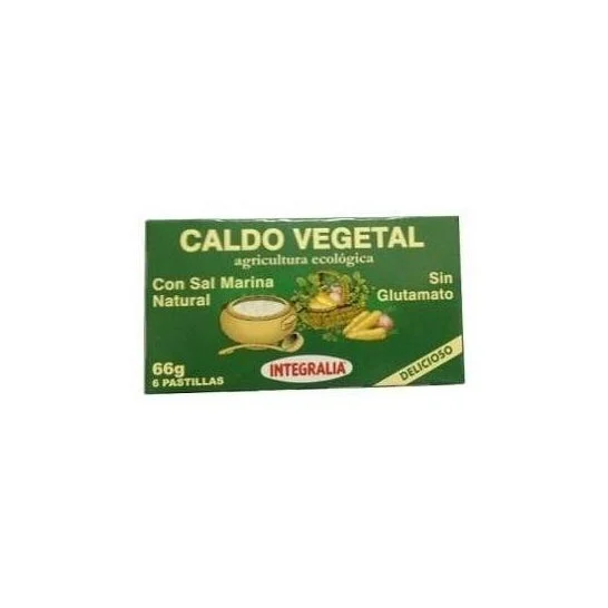 Brodo vegetale Integralia. Cubi C/S 6Cub 66g