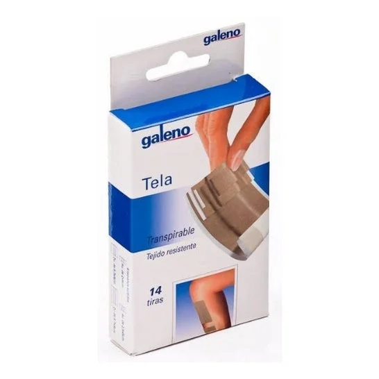 Galeno Medicazioni Adesive Tessuto Pelle 4 Taglie 14 Unità