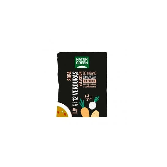 Zuppa di selezione Naturgreen biologica di 12 verdure 40 G