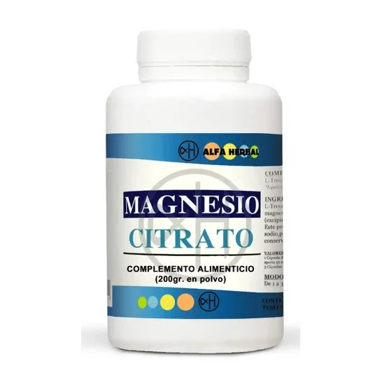 Alfa Herbal Magnesio Citrato Polvo 200g