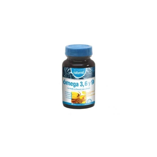 Naturmil Omega 3,6 & 9 Olio di pesce, lino e primula serale 60 perla