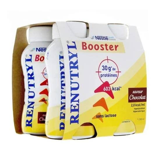 Renutryl Booster Boison Chocolat 4x300ml