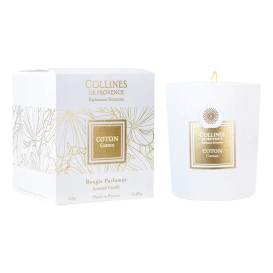Collines de Provence Vela Perfumada Algodón 360g