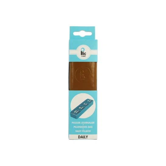 Plic Care Pastillero Daily Plus Marrón 1ud