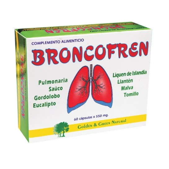Broncofren naturale dorato e verde 60caps