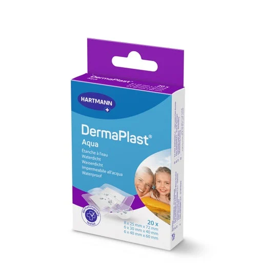 Dermaplast Aqua Apósito Adhesivo Precortado 3 Tallas 20uds