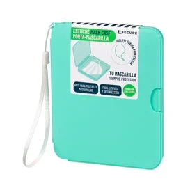 Xsecure Custodia per maschera con gancio verde menta