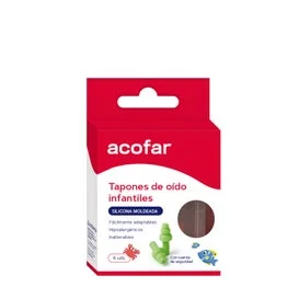 Tappi per le orecchie in silicone per bambini 6pz