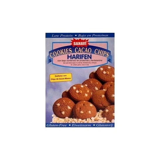 Harifen Chips Cacao Bianco150G