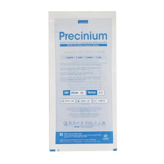Lch Precinium Guanti Lattice Sterile Polvere Taglia 6,5 1 Paio