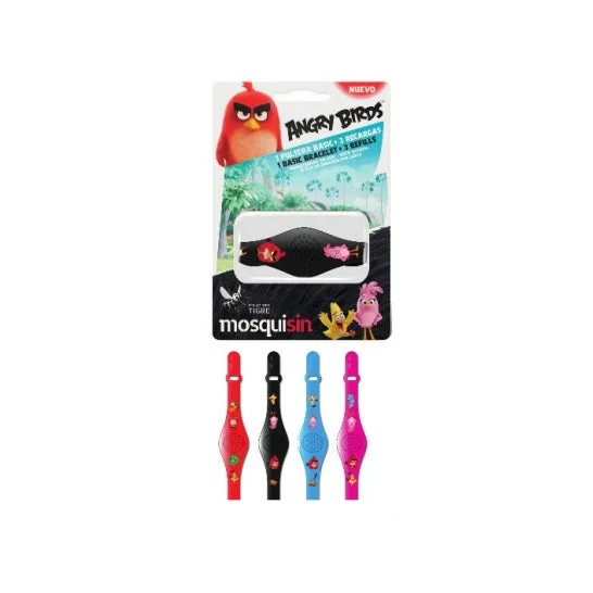 Mosquisin Pulsera Antimosquitos Angry Bird 1ud