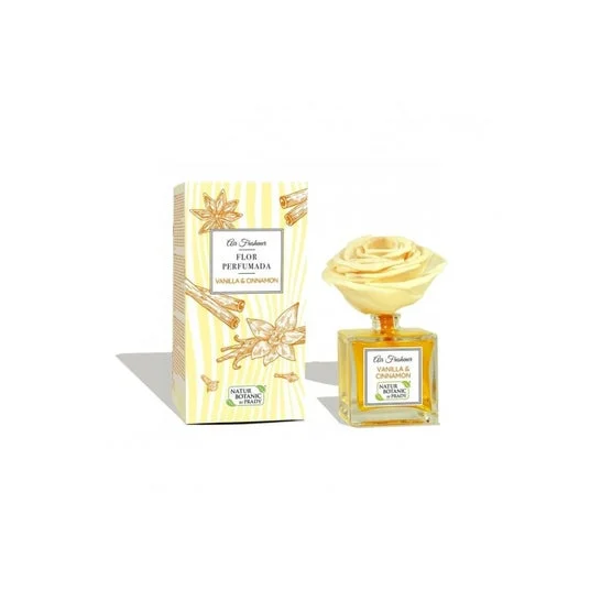 Deodorante floreale profumato alla cannella e vaniglia di Natur Botanic 90ml