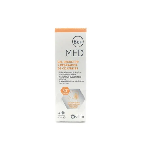 Be+ Gel per la riduzione e la riparazione delle cicatrici 20 Ml