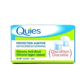 Protezione dell'udito Silicone-Anti-Noise box di 6 unità