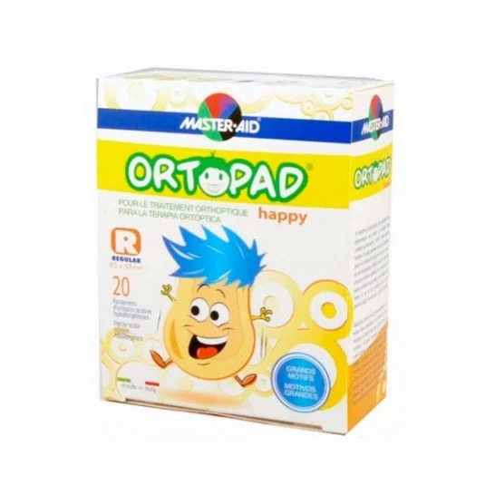 Orthopad Eye Patch Happy Medium 20 U