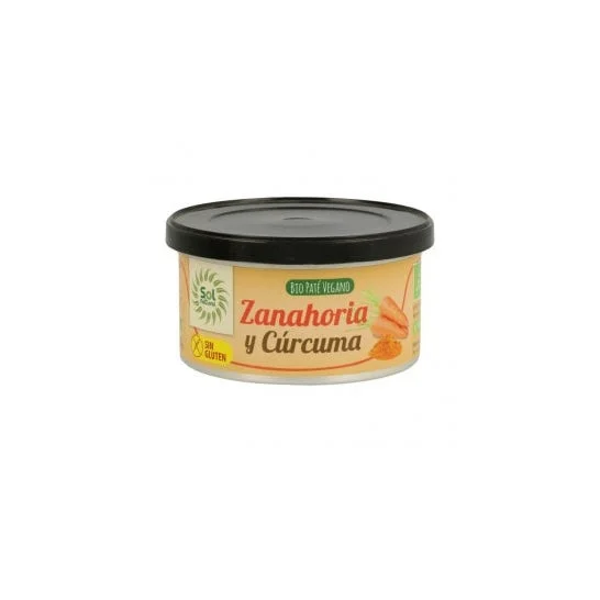 Solnatural Carrot Curcuma Pate Bio 125g