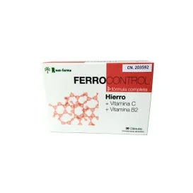 Roan-farma Ferro Control Formula completa 30caps
