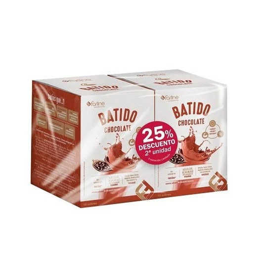 Frullato al cioccolato Farline Duplo 15 pezzi