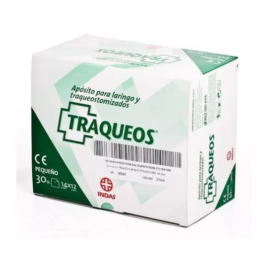 Indas Pansement des Trachéos14x12cm 30uts