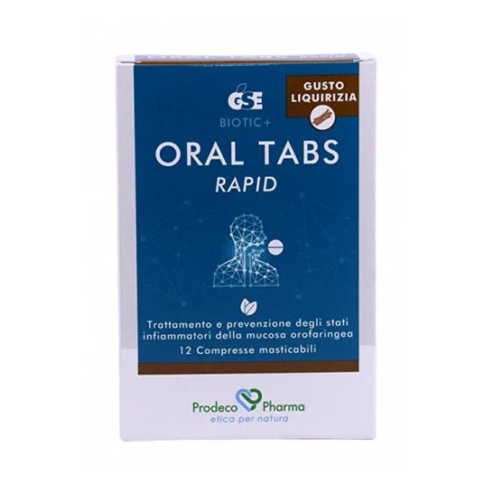Gse Tabs Orali Liquirizia Rapida 12comp