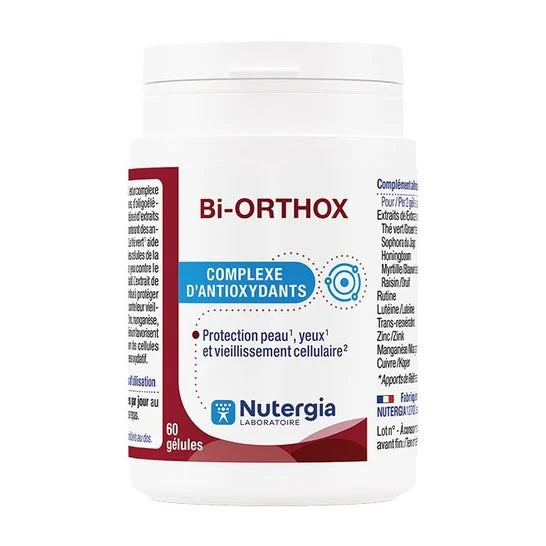Nutergia BIORTHOX Antiossidanti Vegetali 60 glole