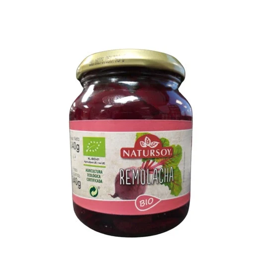 Conserve di barbabietola Natursoy Fette Eco 340g
