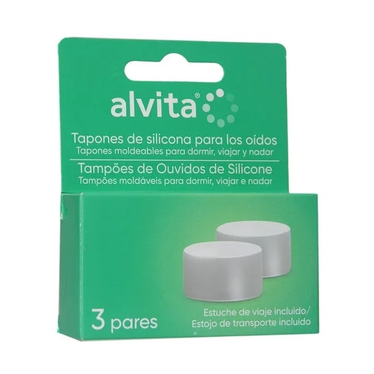 Alvita Tapones Oído Silicona 6uds