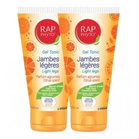 Rap Phyto Gel Rinfrescante Gambe Leggere Bio Agrumi 2x150ml
