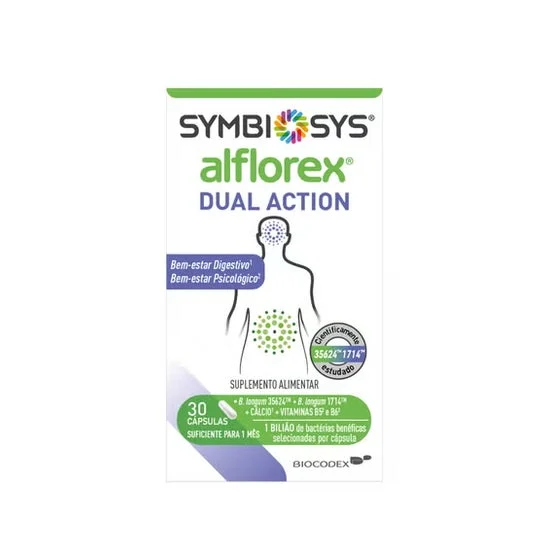 Symbiosys Alflorex Dual Action 30caps