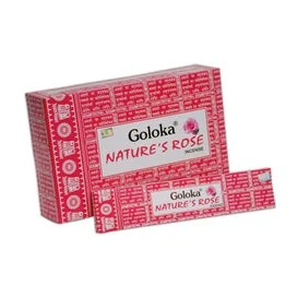 Incenso Rosa della Natura Goloka 12x15g